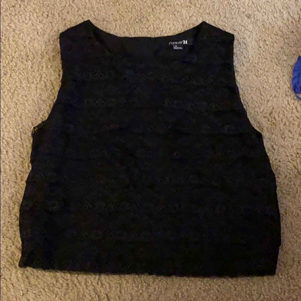 Forever 21 Lace Crop Top